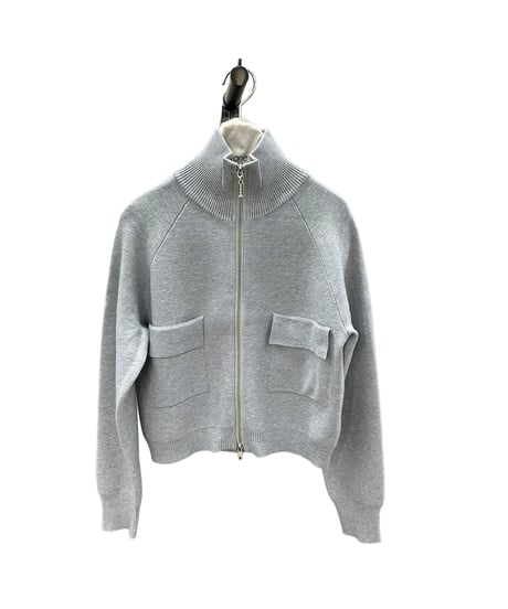 【ayane 26AW】  数量限定856773 ジップアップニットブルゾン