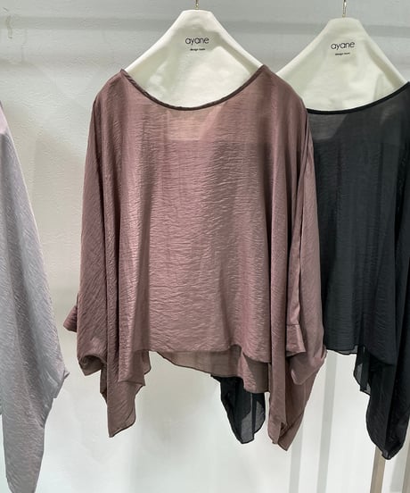 【ayane 26AW】 856746 シアーポンチョ