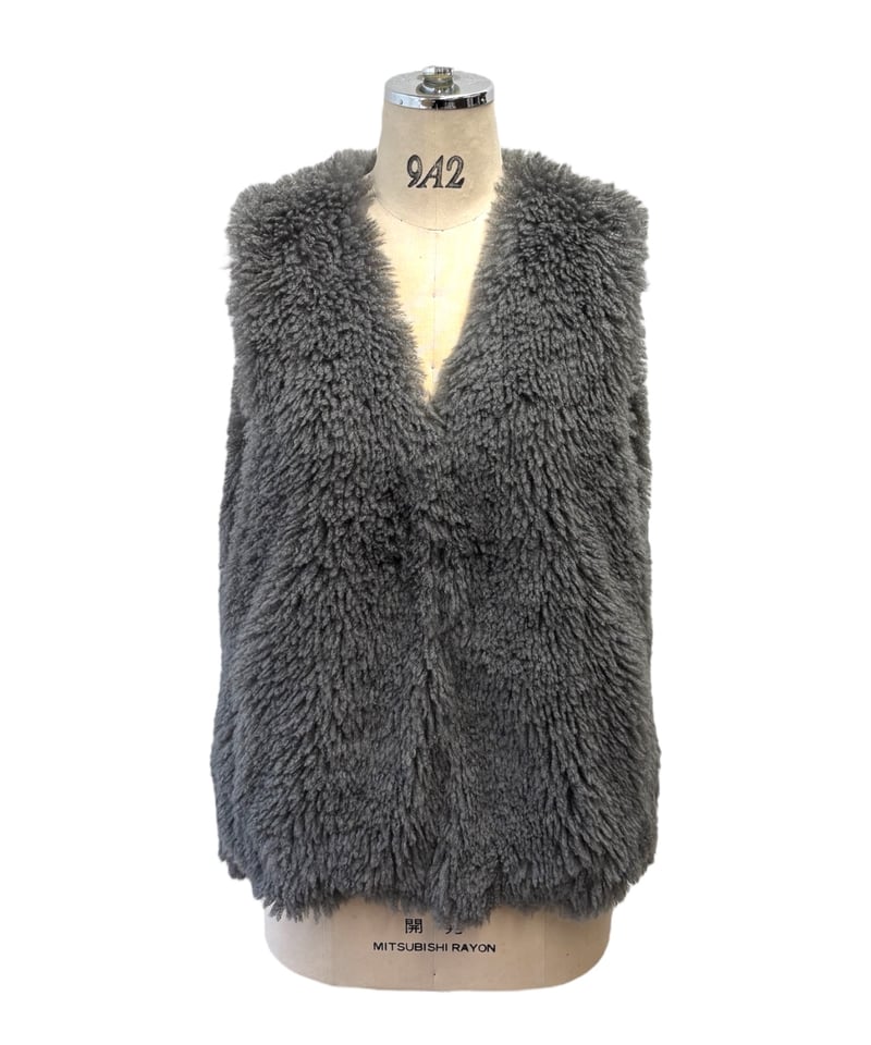 ayane 25AW】875805 プードルファーベスト | selectshopB5