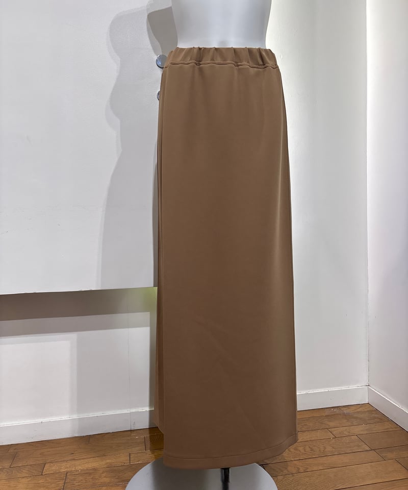 cafune】535631 double knit back flare skirt | s