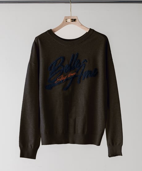 【ruxe 26AW】2634420 2WAYロゴニット