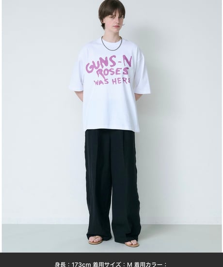 【JOHNBULL】 アーティストTシャツ（GUNS N＇ ROSES／WAS HERE） JT253C26