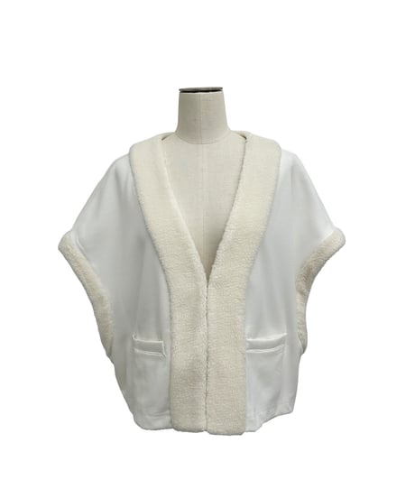 【ayane 26AW】  856753 ボアトリミングベスト