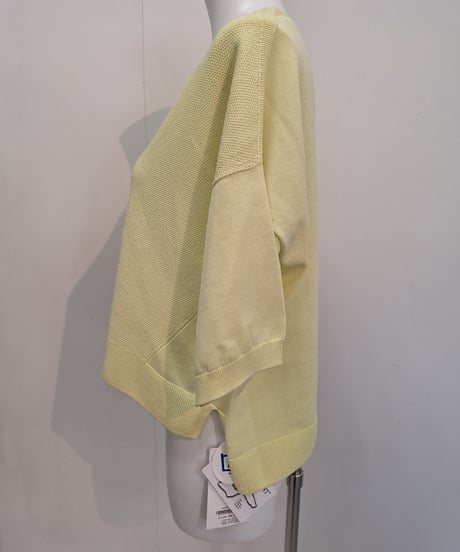 【ATELIER SIX】11255384 鹿の子半袖プルオーバー