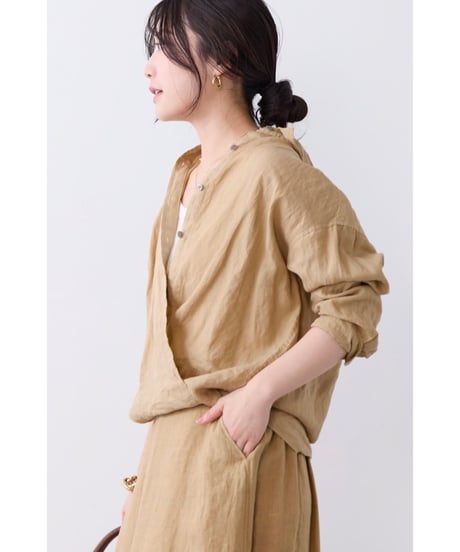 【MICA&DEAL】 0126201130 ラミー2WAYシアーシャツ