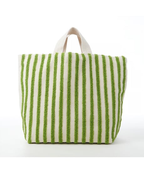 【beej】 43-BAG-IT008 LoopStripeboxTotebag