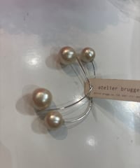 【atelier brugge】30AP-09P  コットンパールピアス