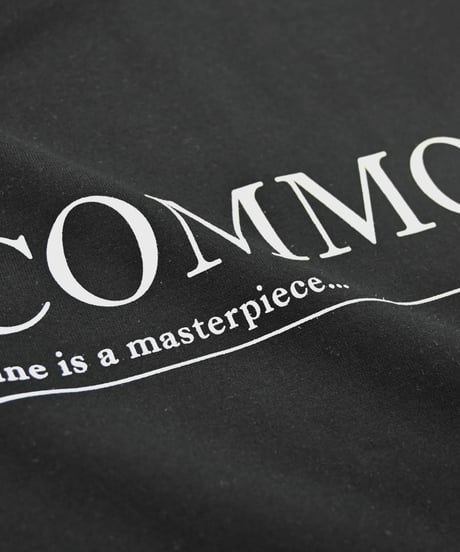 【trois】T246-82002　マーセライズ天竺 UNCOMMON Tシャツ