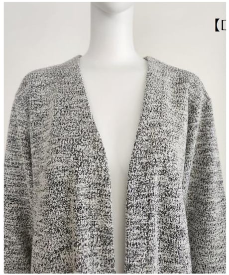 【Ordinary】BO25-929T Tweed Gown Coat