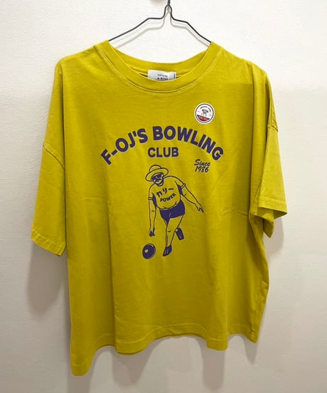 【AUG】852328 F-OJ'S BOWLING Tee