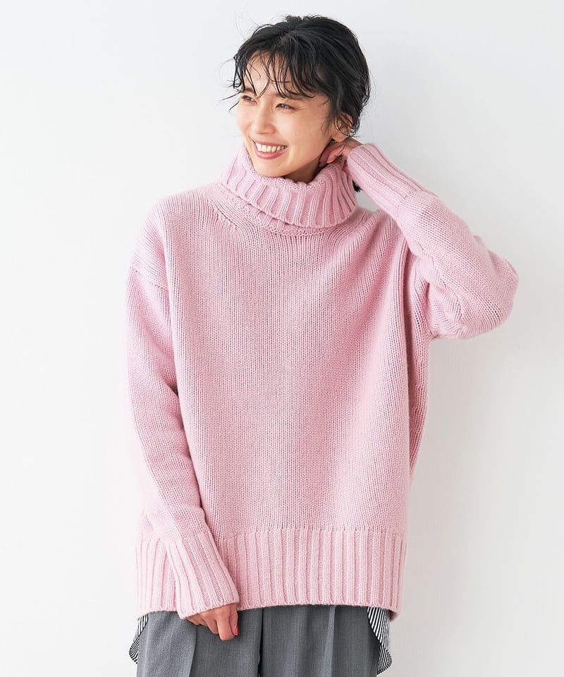 MICA&DEAL タートルネックニットプルオーバー | selectshopB5