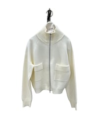【ayane 26AW】  数量限定856773 ジップアップニットブルゾン