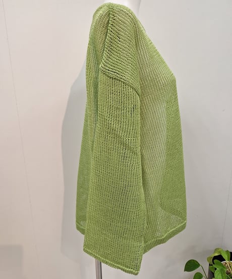 【ATELIER SIX】AM-11255433 7Gギマコットンプルオーバー