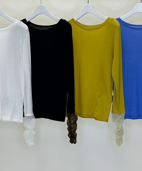 【SUGARROSE】26SS  251090 袖シャーリングデザインPO