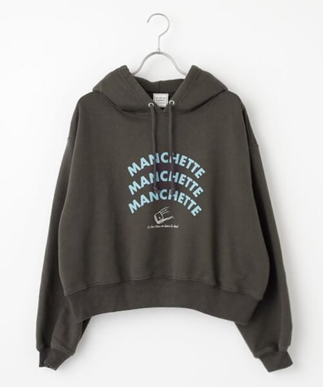 【le ciel de HARRISS】BK252-24255　クロップドフーディー
