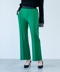 【Lallia Mu 26AW】2614780 ピンタックフレアパンツ