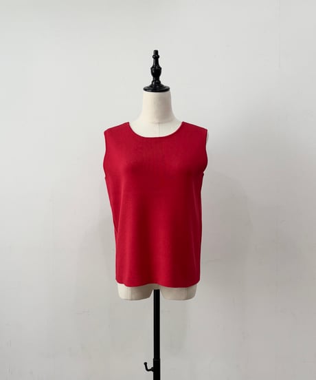 【siro de labonte】R613108 2way kami knit tank 30s/2silketcotton
