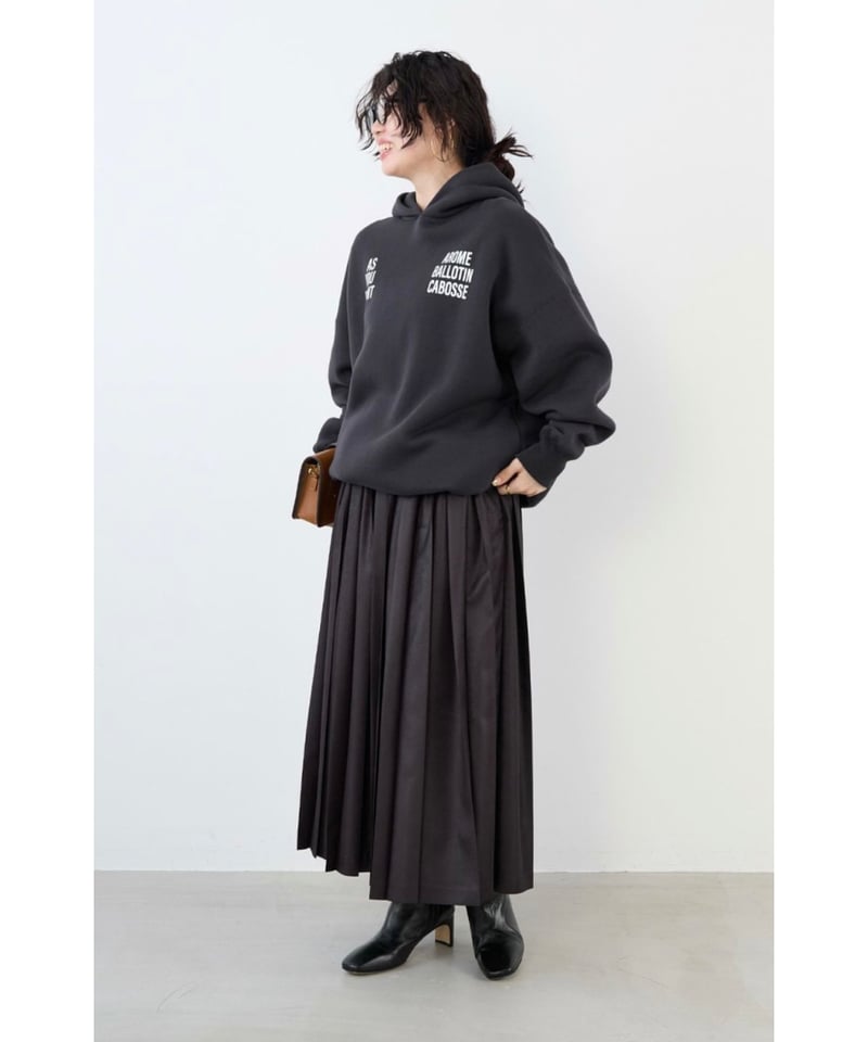 MICA&DEAL】0125409335 裏起毛ビッグロゴフーディー | selectshopB5