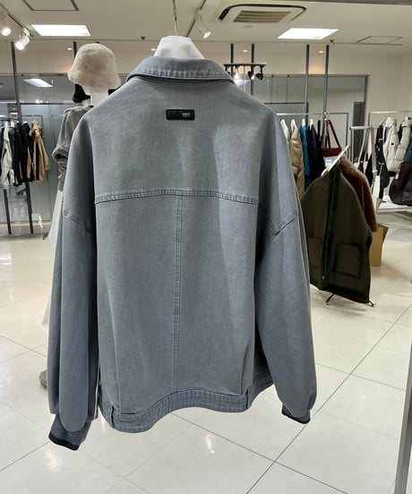 【ayane 26AW】  856705　グレイッシュデニムジャケット