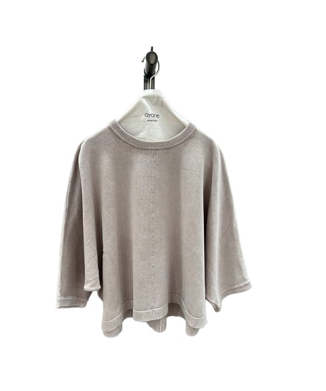 【ayane 26AW】  数量限定856772 ストーンウォッシュプリオーバーニット
