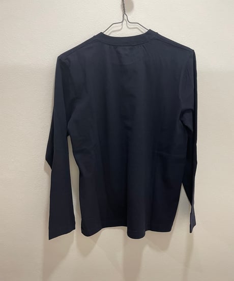 【le ciel de HARRISS】BK252- 11210 小さめロゴ 長袖Tシャツ