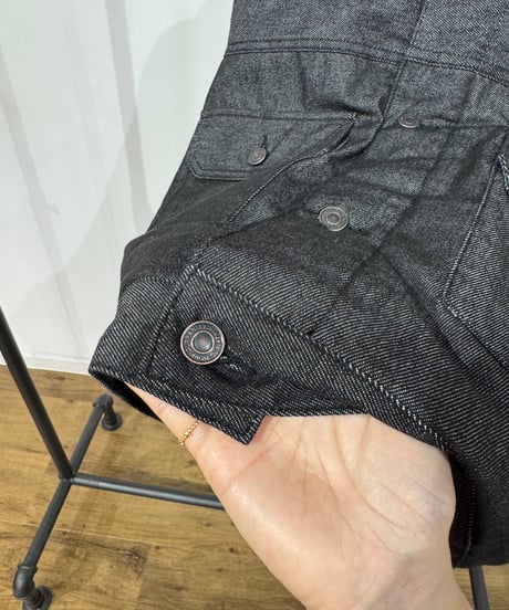 【PRIORITY 26AW】 P67040AI パデットデニムジャケット