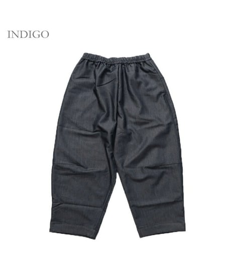 【 vent blanc ヴァンブラン 】 VBP261486 COOLMAX DENIMラップフェイクコクーン パンツ