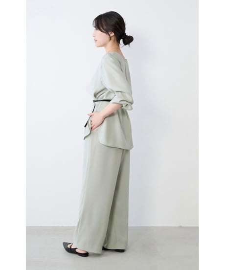 【MICA&DEAL】 0126103012 シルキーストレートワイドパンツ