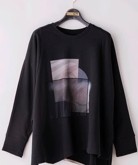 【Lallia Mu 26AW】  2613533 ドルマンスリーブトレーナー