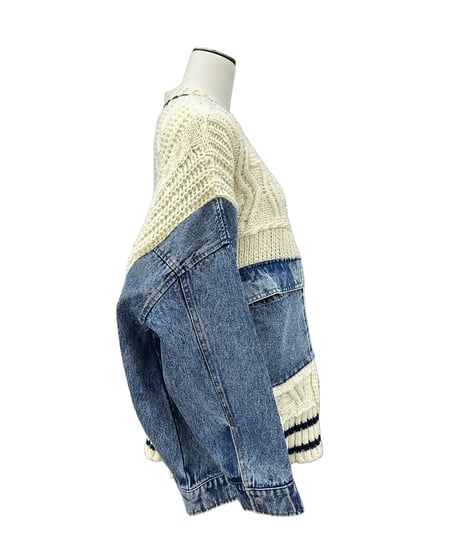 【ayane 26AW】  856724 ドッキングデニム