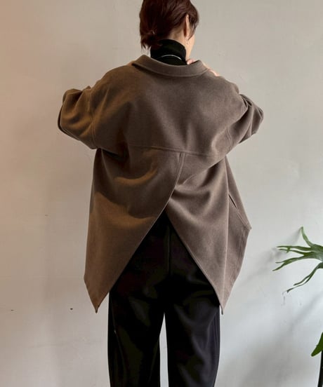【cafune】545404 W jersey shirts blouson
