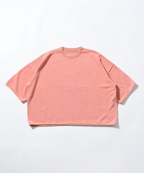 【JOHNBULL】 JL261N02 ドライコットンピグメントニットTシャツ