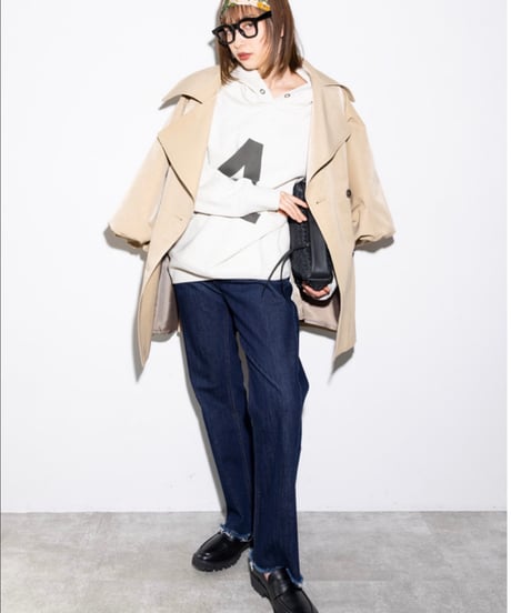 【MARGAUX VINTAGE】 CT - 26085 - A　裏毛Aプリントフーディー