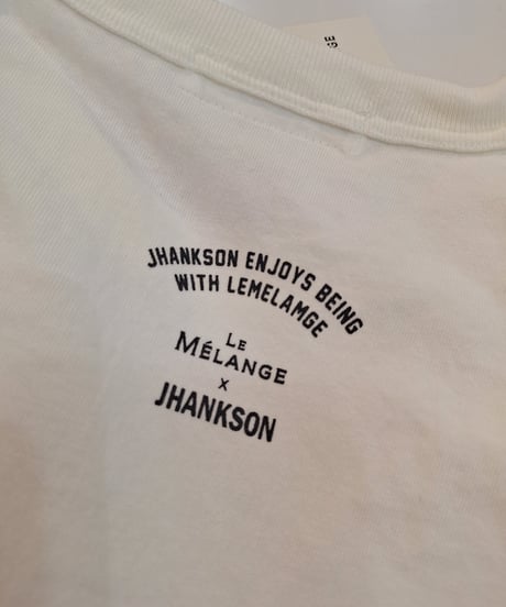【Le Melange】8511010 『JHANKSON』x『LeMélange』コラボフォトプリント ロンT / 長袖T
