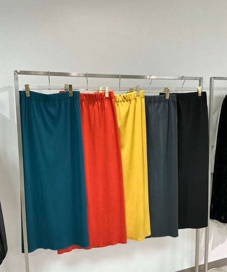 【ayane 26AW】 早期ご予約送料無料 856720リブ生地ペンシルスカート