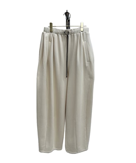 【ayane 26AW】  856737 軽量裏毛サイドタックパンツ