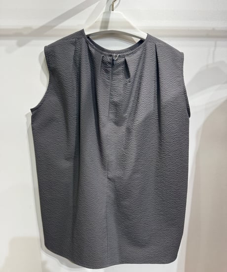 【LeMélange 26SS】  8623206　サッカー素材プルオーバー
