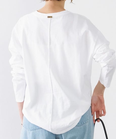 【MICA&DEAL】0125109001 "CARINA"ロゴロングスリーブTシャツ