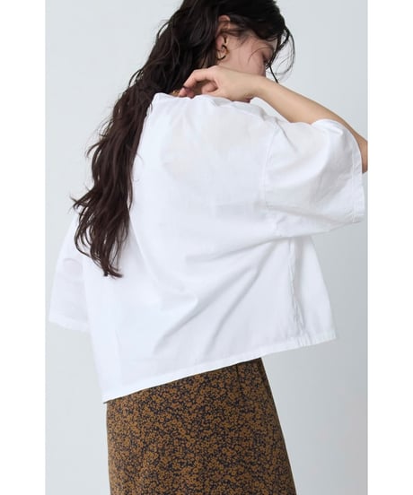 【MICA&DEAL】 0126209181 ロゴプリントクロップドT-shirt