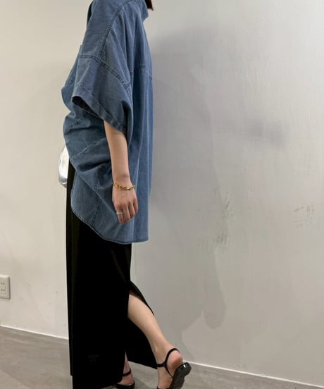 【cafune】535614  rib tight skirt
