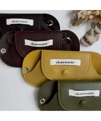 【charmaer 26AW】276883　レザーグラスケース