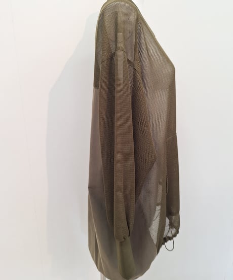 【ATELIER SIX】 21254426 メッシュ 異素材 MA-1