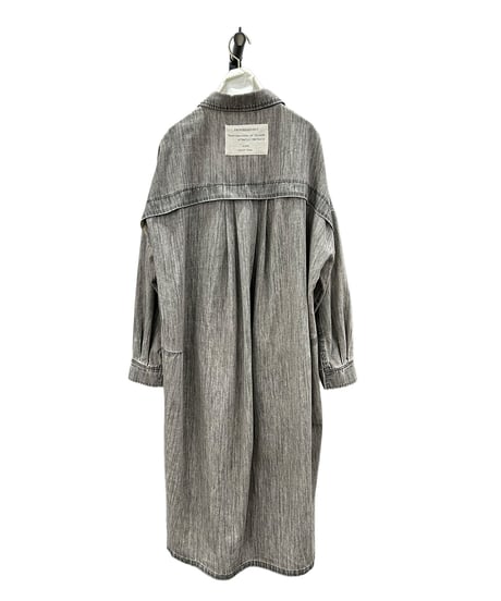【ayane 26AW】  856707　ダンガリーロングシャツ