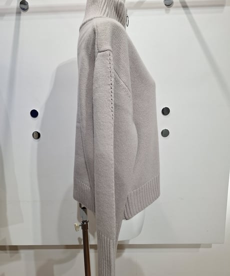 【ATELIER SIX】11256440 ウールハーフジッププルオーバー