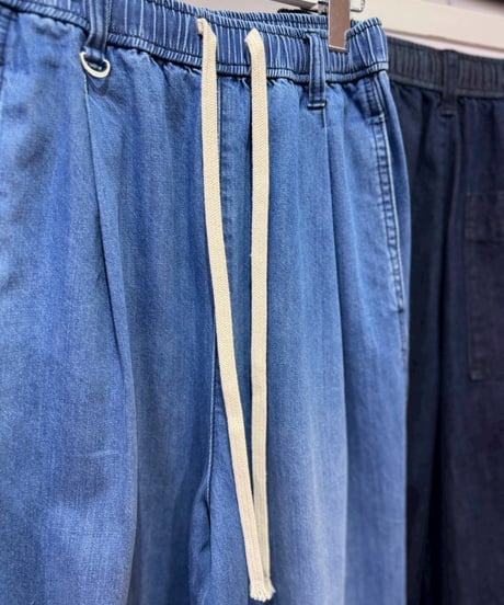 【PRIORITY 26AW】  P66186AI カーヴィーデニムパンツ
