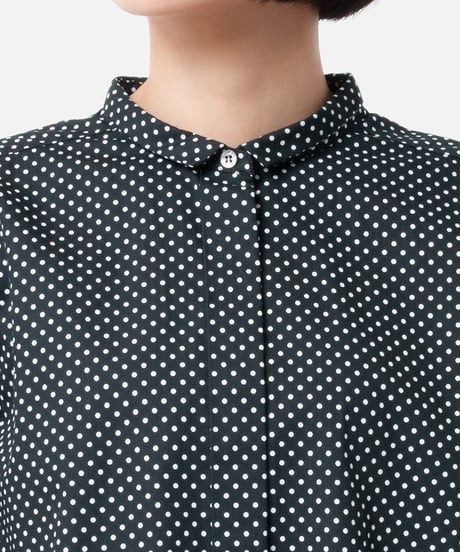 【le ciel de HARRISS】BS252-05019 Puff-sleeved shirt