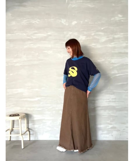 【sfide スフィーデ】 Color Denim SK/NO.1265008