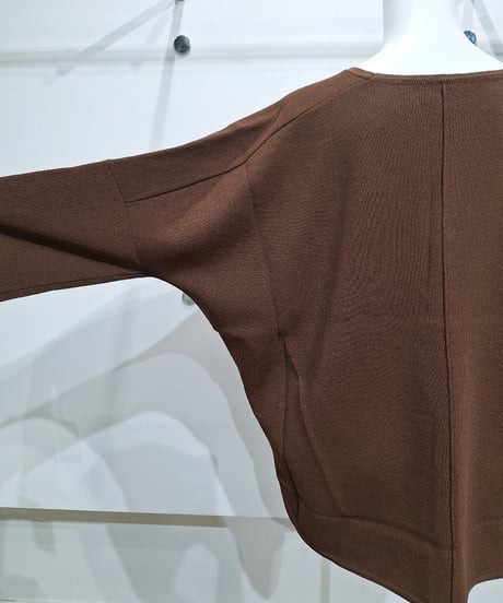 【ATELIER SIX】HL-11256311 ジャガード編ワイドプルオーバー