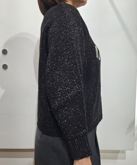 【ATELIER SIX】BL-11267396 リネンテープロゴ刺繍プルオーバー