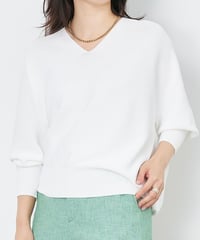 【MICA&DEAL】0125108004 Vネックニットプルオーバー